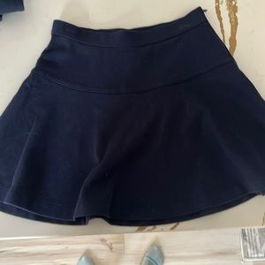 Blue uniform skirt